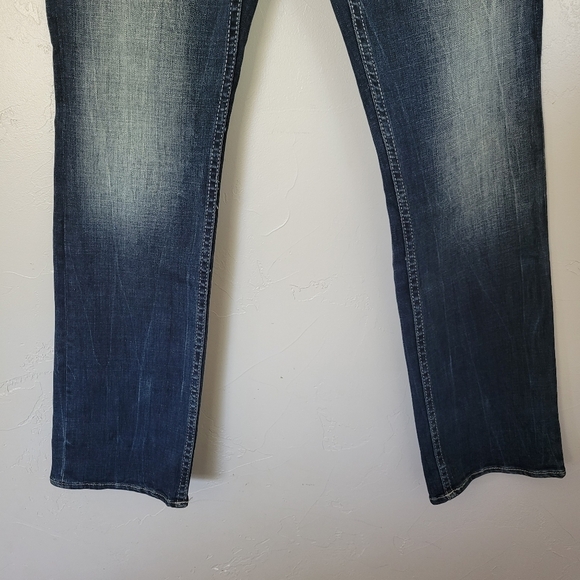 Depart West NWOT Men's 29R 29 Seeker Regular Jeans Denim Buckle - Picture 4 of 7